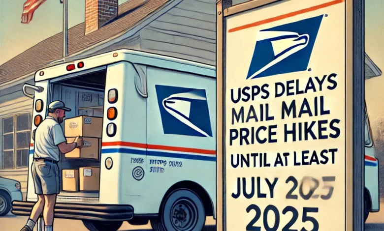 USPS Delays Mail Price Hikes Until at Least July 2025